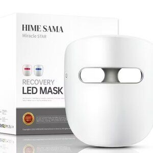 HIME SAMA | Red and Blue LED Light Therapy Face Mask